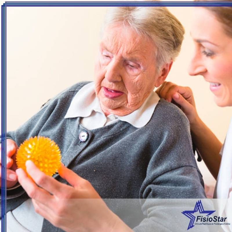 Fisioterapia para Idosos Preço Parque Colonial - Fisioterapia para Alzheimer